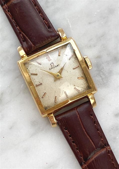 vintage square omega.